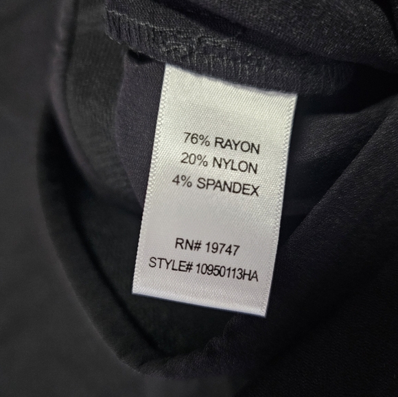 “Counterparts Women’s Black Pull-On Pants Size Small Stretch Career Dress Slacks - Picture 6 of 10